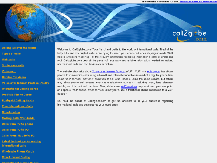www.call2globe.com