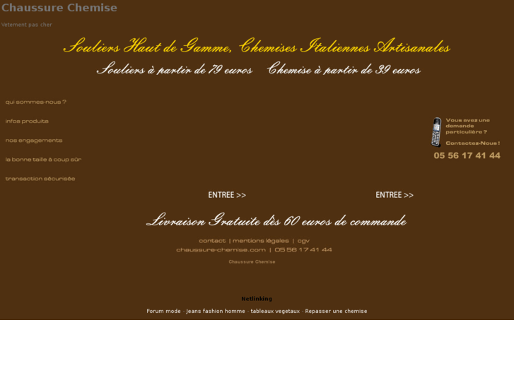 www.chaussure-chemise.com