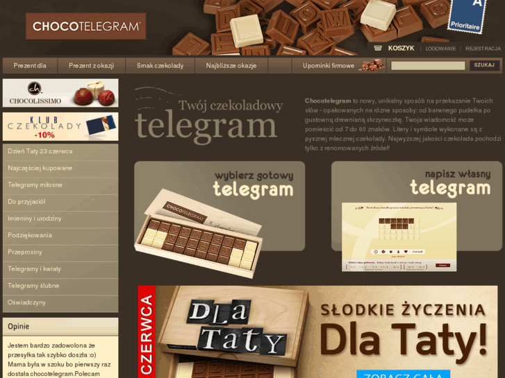 www.chocotelegram.pl