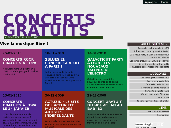 www.concerts-gratuits.com