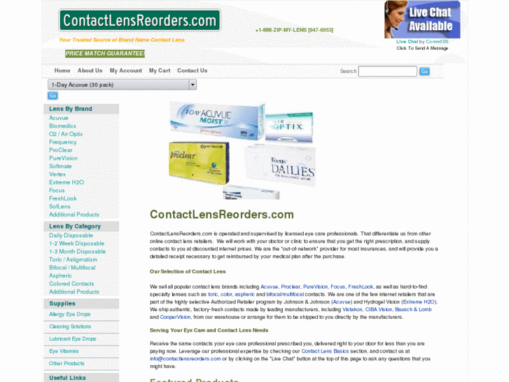 www.contactlensreorders.com