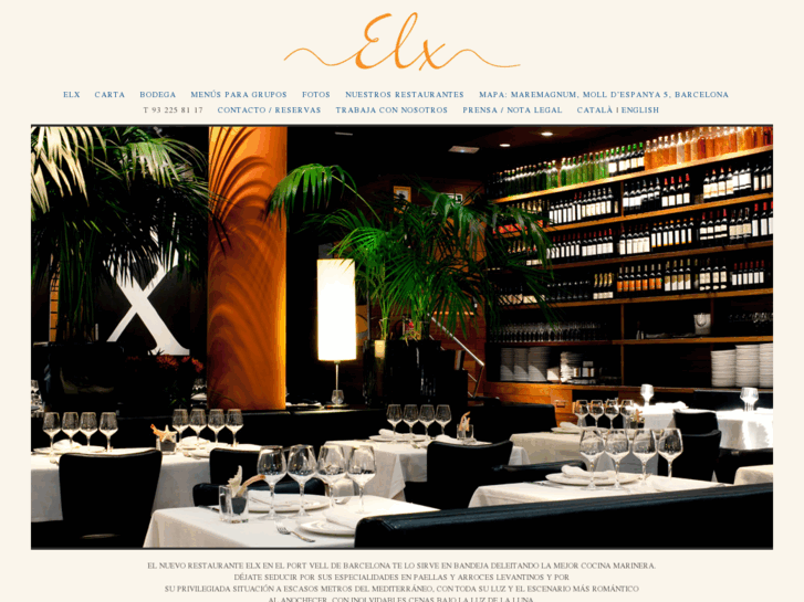 www.elxrestaurant.es