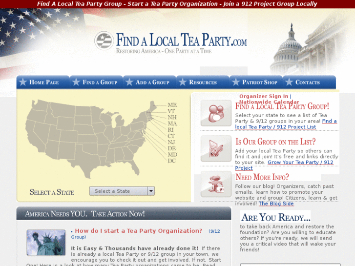 www.findalocalteaparty.com