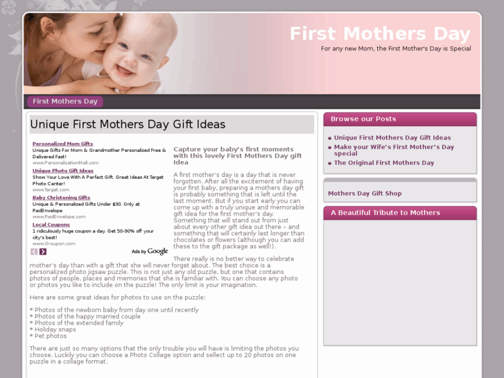 www.firstmothersday.net