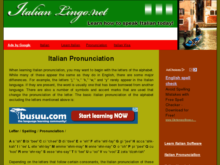 www.italianlingo.net