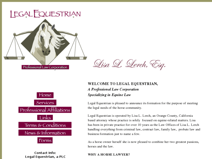 www.legal-equestrian.com