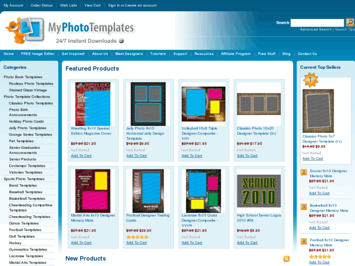 www.myphototemplates.com