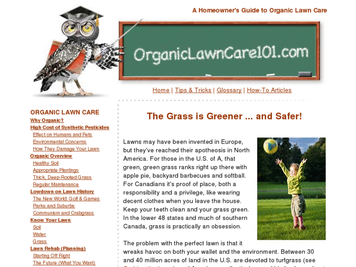 www.organiclawncare101.com