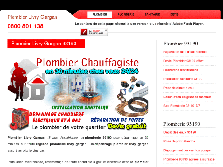 www.plombierlivry.net