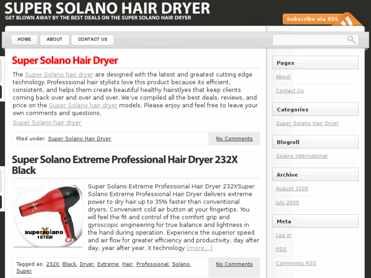 www.supersolanohairdryer.org