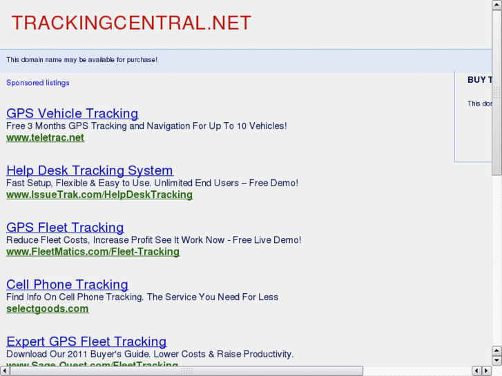www.trackingcentral.net