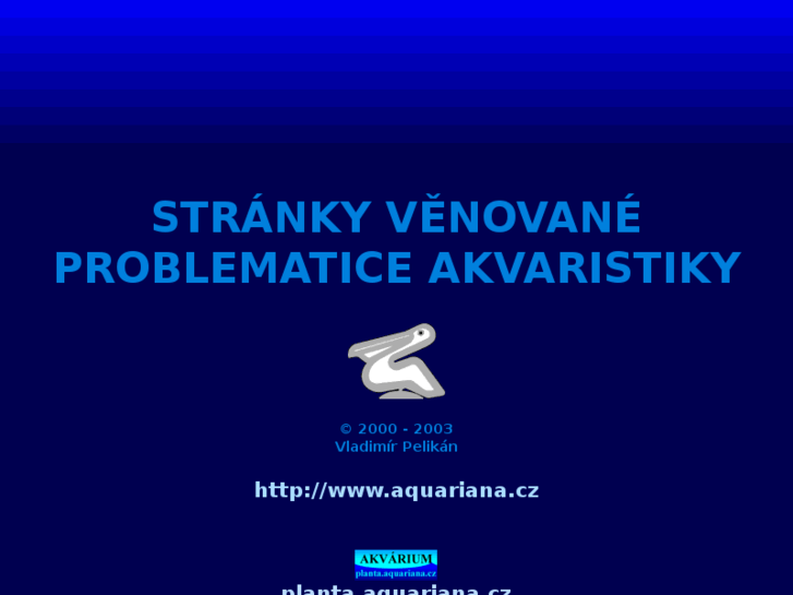 www.aquariana.cz