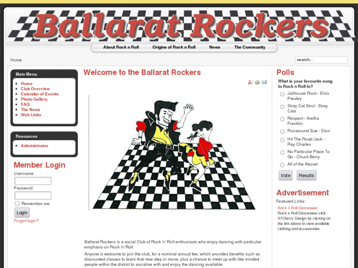 www.ballaratrockers.com