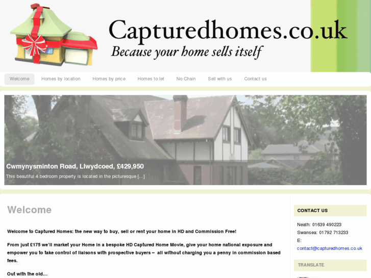 www.capturedhomes.com