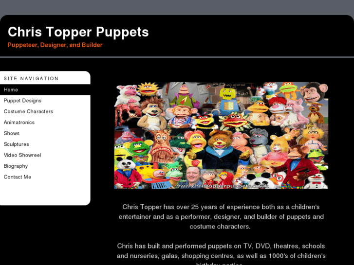 www.christopperpuppets.com