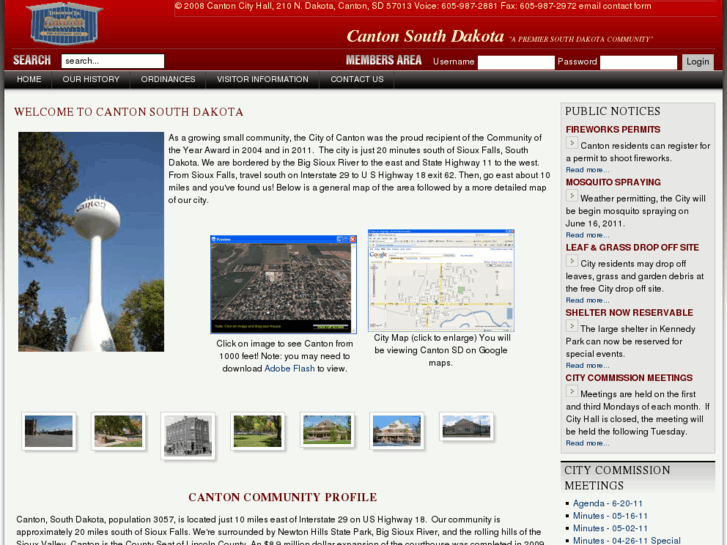 www.cityofcantonsd.com