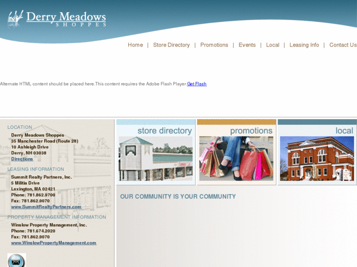 www.derrymeadowsshoppes.com