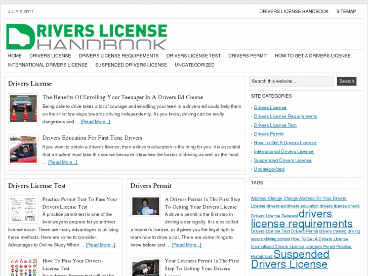 www.driverslicensehandbook.org