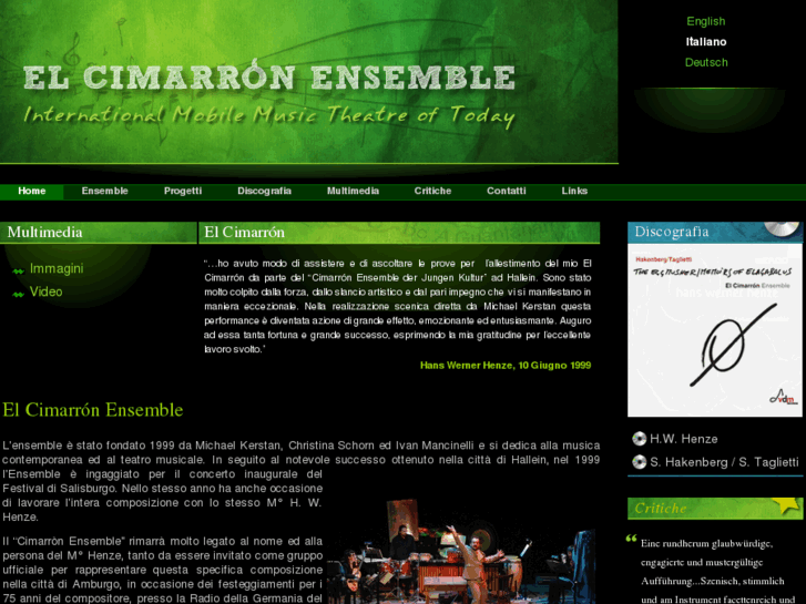 www.elcimarronensemble.com