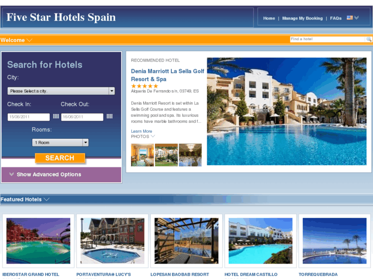 www.fivestarhotelsspain.com