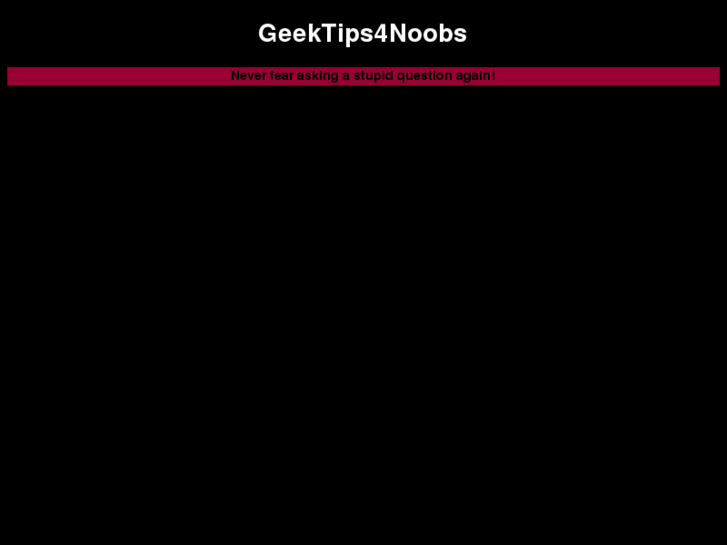 www.geektips4noobs.com