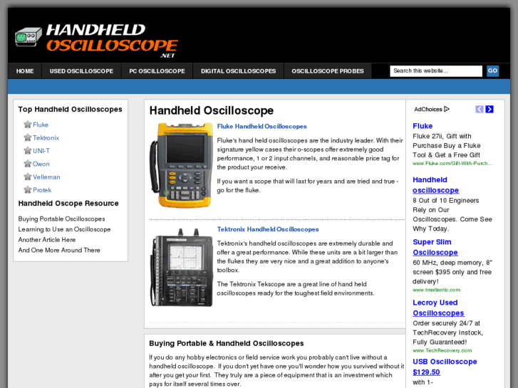 www.handheldoscilloscope.net