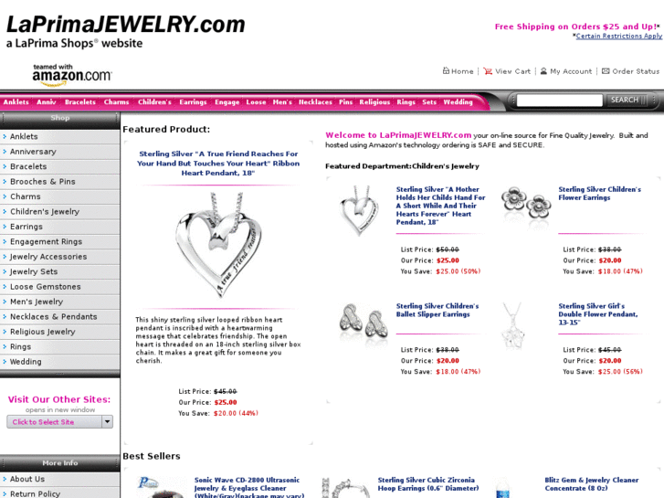 www.laprimajewelry.com