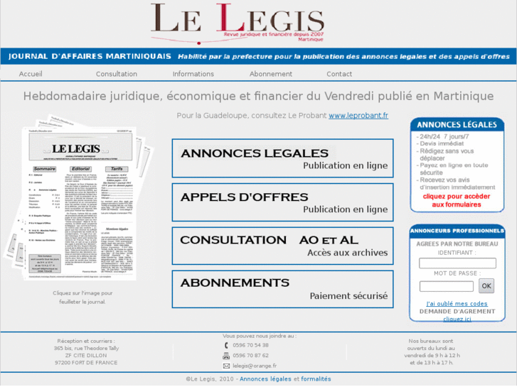 www.lelegis.fr