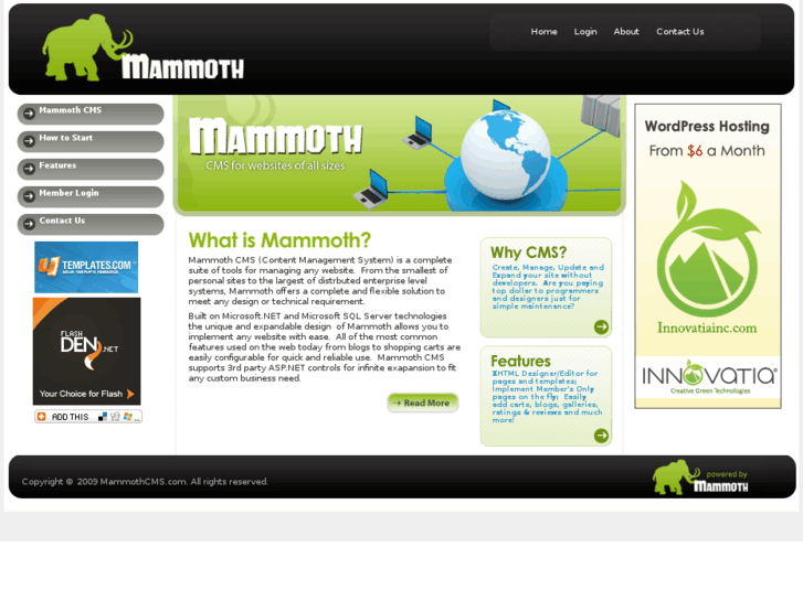 www.mammothcms.net