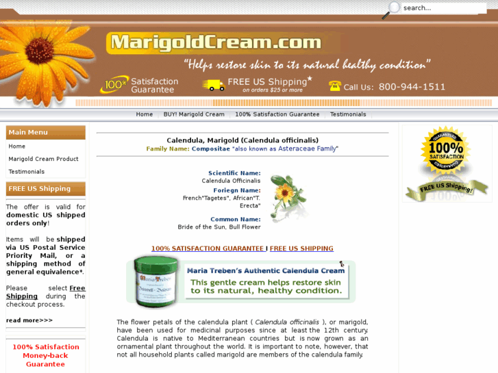 www.marigoldcream.com