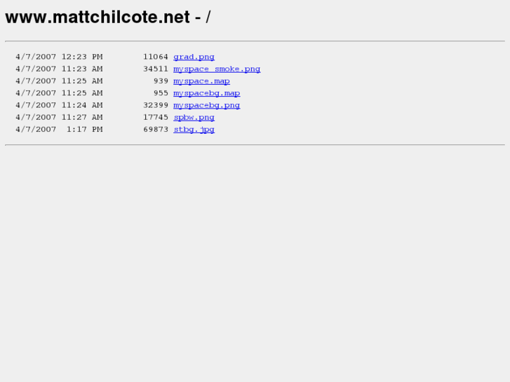 www.mattchilcote.net