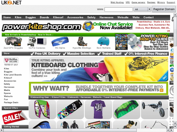 www.ozone-kite-shop.co.uk