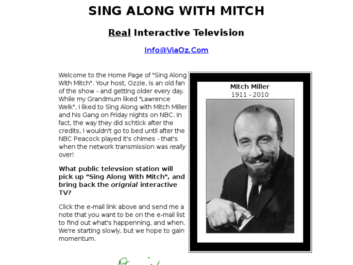 www.singalongwithmitch.com