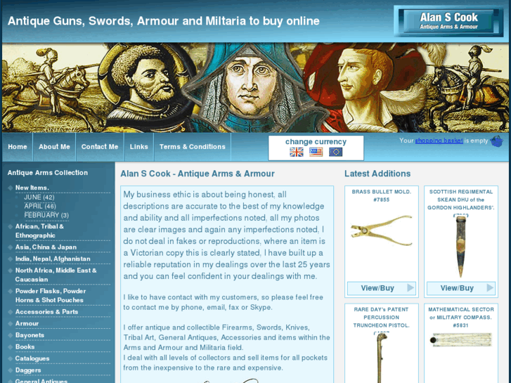 www.antiquearms-armor.com