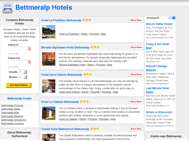 www.bettmeralphotels.com