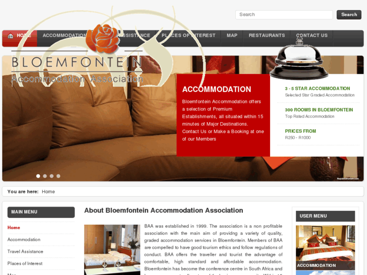 www.bloemfonteinaccommodation.co.za