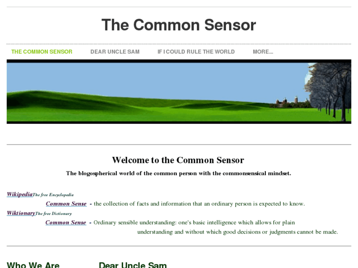 www.commonsensor.com