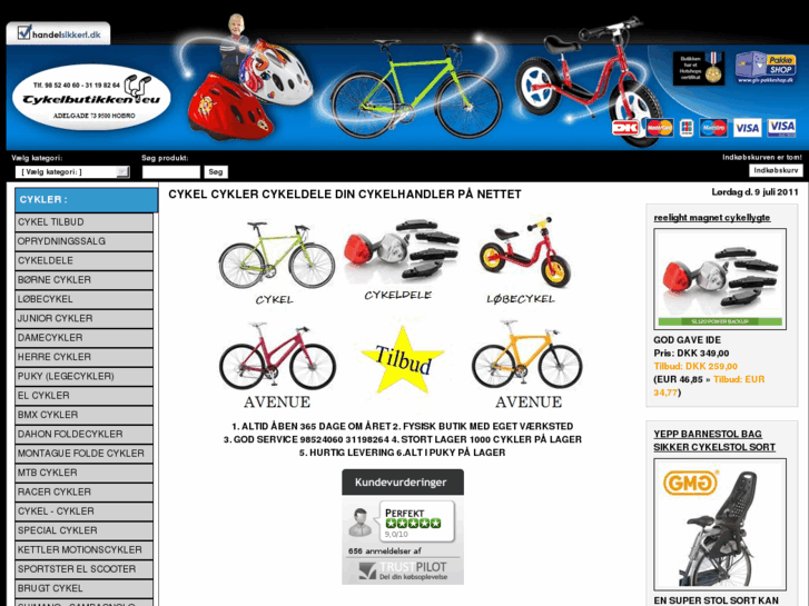 www.cykelbutikken.com