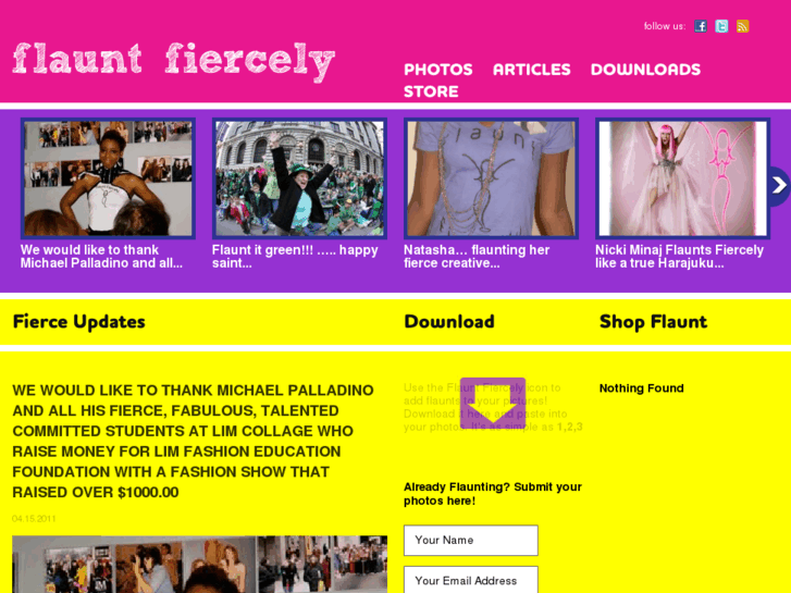 www.flauntfiercely.com