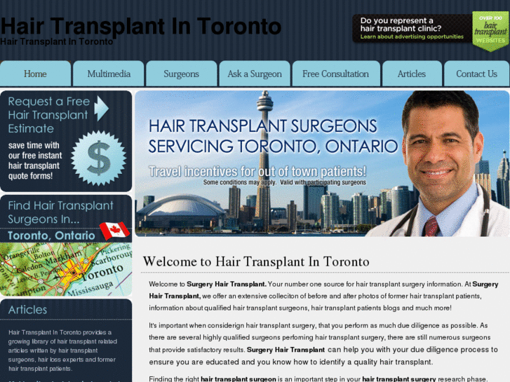 www.hairtransplantintoronto.com