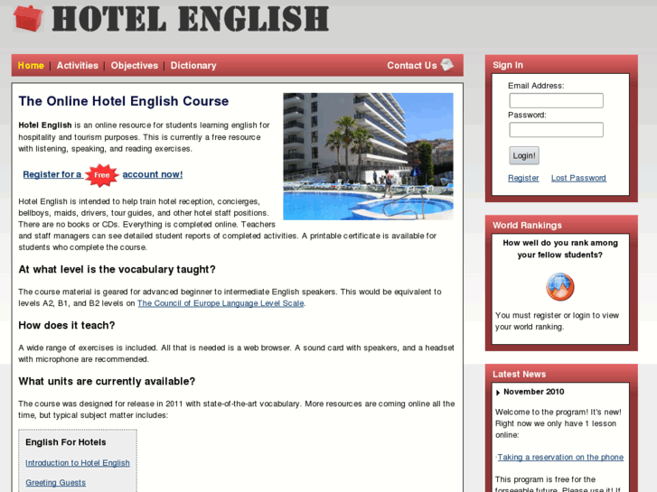 www.hotelenglish.org