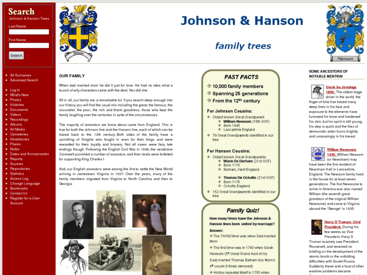 www.johnsonhansonfamily.com