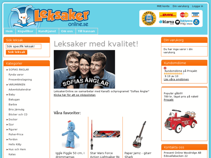 www.leksakeronline.se