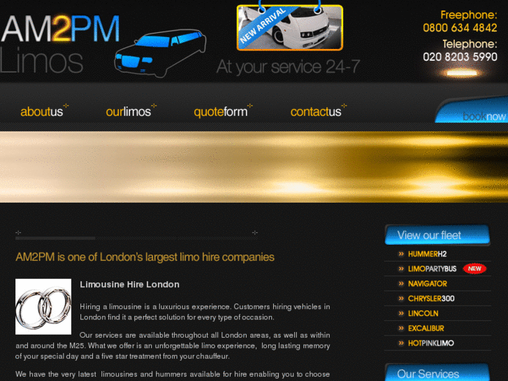 www.limousinehireinlondon.com