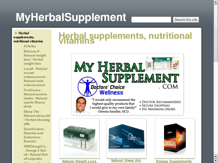 www.mynaturalsupplements.org