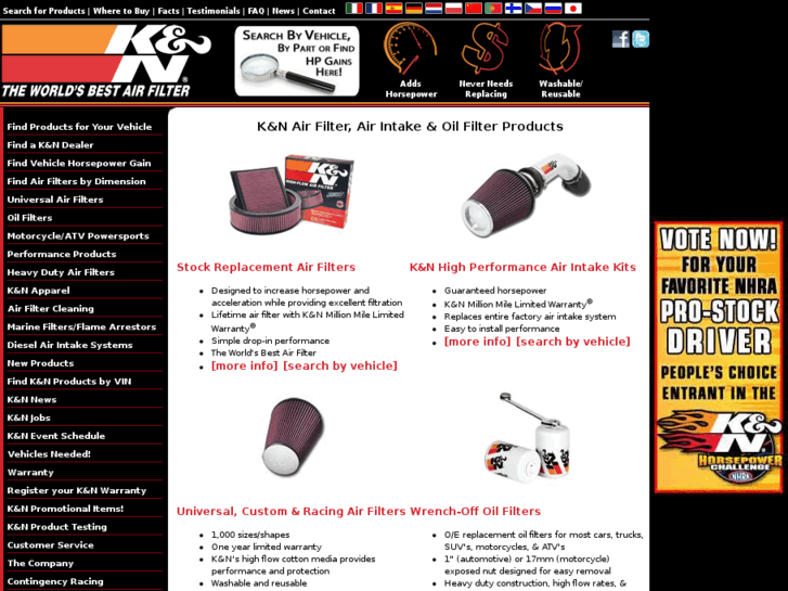 www.theknfilters.com