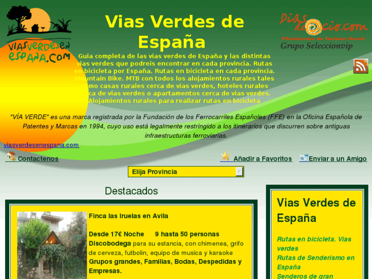 www.viasverdesenespana.com