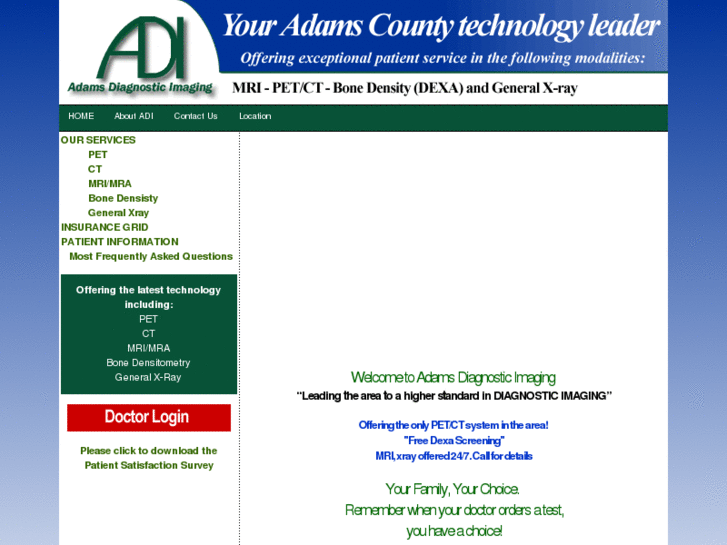 www.adamsdiagnosticimaging.com