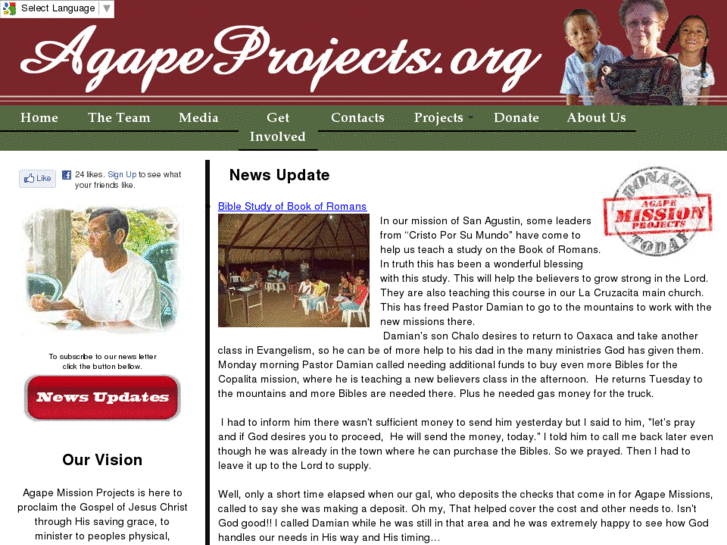 www.agapeprojects.net