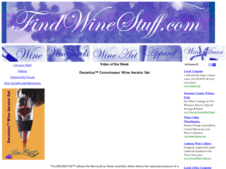 www.findwinestuff.com